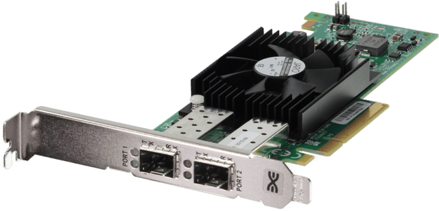 Image of Dell Emulex OCe14102-U1D Dual Port 10GbE SFP CNA Full Height