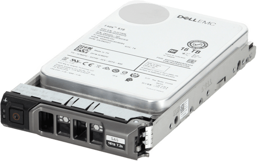 Image of Dell 16TB 7.2K 12Gbps NL SAS 3.5 HDD 512e (ME)