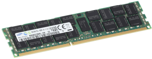 Image of Samsung 16GB 2Rx4 LV RDIMM, 1333MT/s