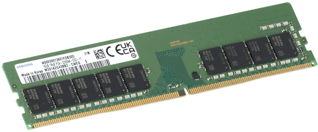 Image of Samsung 16GB 1Rx8 PC4-3200 ECC UnBuffered