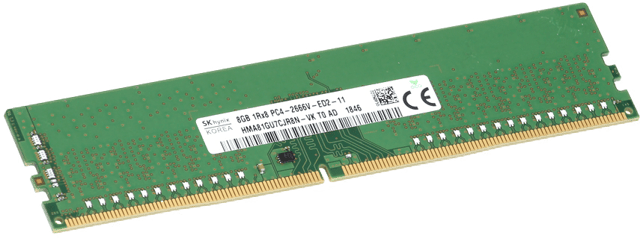 Image of SKHynix 8GB 1Rx8 PC4-2666 ECC UnBuffered