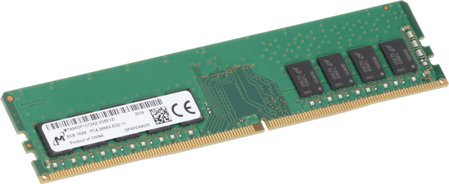 Image of Micron 8GB 1Rx8 PC4-2666 ECC UnBuffered