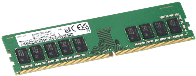 Image of Samsung 8GB 1Rx8 PC4-3200 ECC UnBuffered