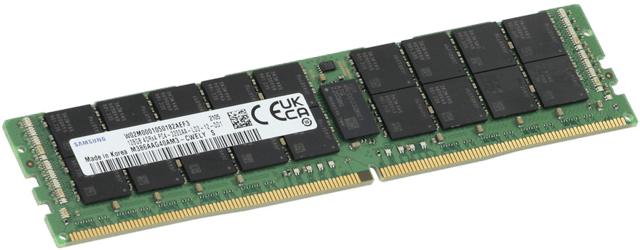 Image of Samsung 128GB 4DRx4 LRDIMM, 3200MT/s Load Reduced