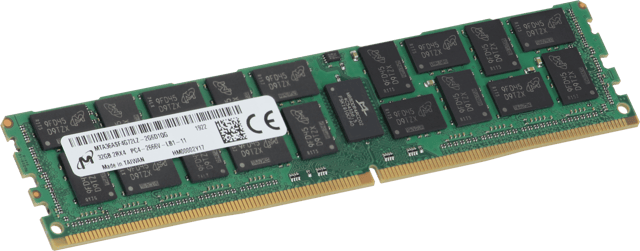 Image of Micron 32GB 2Rx4 LRDIMM, 2666MT/s Load Reduced
