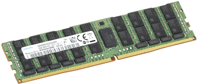 Image of Samsung 64GB 4Rx4 LRDIMM, 2400MT/s Load Reduced