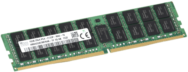 Image of Hynix 16GB 2Rx4 RDIMM, 2133MT/s
