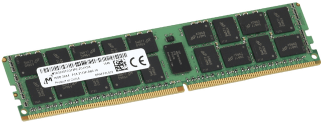 Image of Micron 16GB 2Rx4 RDIMM, 2133MT/s