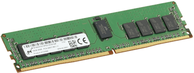Image of Micron 16GB 2Rx8 RDIMM, 2400MT/s