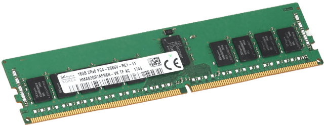 Image of Hynix 16GB RDIMM 2Rx8, 2666MT/s
