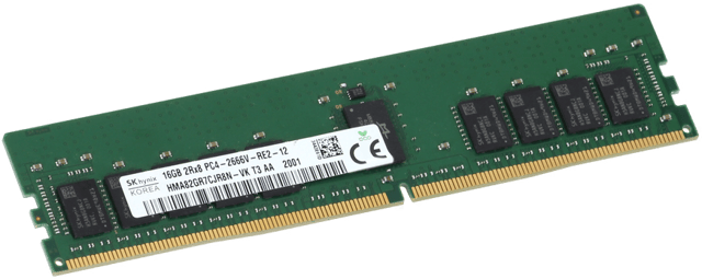 Image of Hynix 16GB RDIMM 2Rx8, 2666MT/s