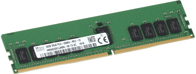 Image of Hynix 16GB RDIMM 2Rx8, 2666MT/s