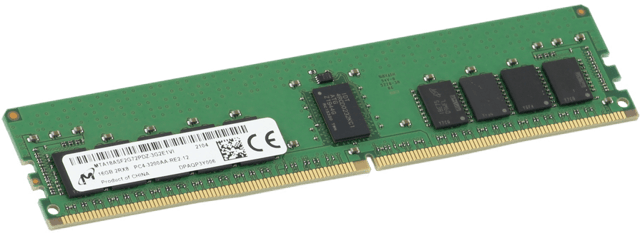 Image of Micron 16GB RDIMM 2Rx8, 3200MT/s