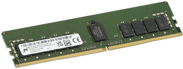 Image of Micron 16GB RDIMM 2Rx8, 3200MT/s