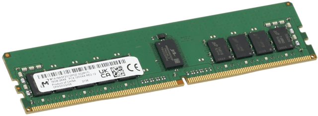 Image of Micron 16GB RDIMM 2Rx8, 3200MT/s