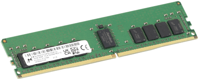 Image of Micron 16GB RDIMM 2Rx8, 3200MT/s