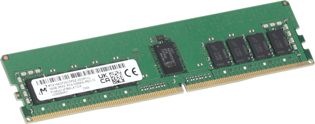 Image of Micron 16GB RDIMM 2Rx8, 3200MT/s