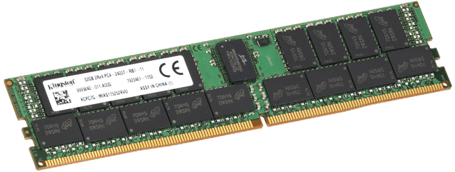 Image of Kingston 32GB 2Rx4 RDIMM, 2400MT/s