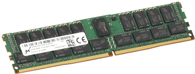Image of Micron 32GB 2Rx4 RDIMM, 2400MT/s