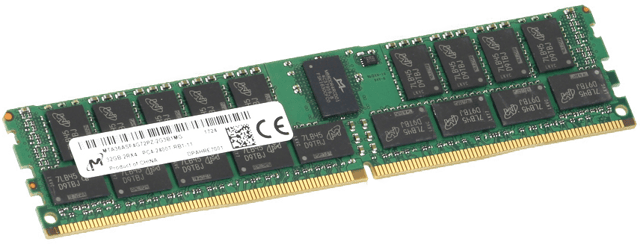 Image of Micron 32GB 2Rx4 RDIMM, 2400MT/s