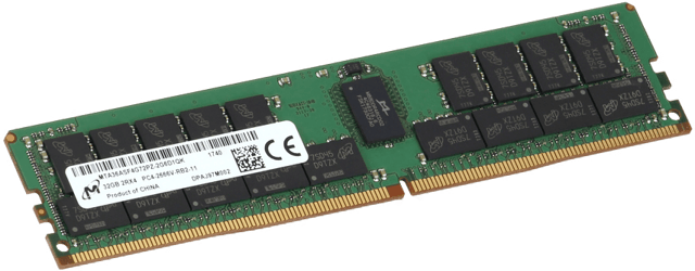 Image of Micron 32GB 2Rx4 LRDIMM, 2666MT/s Load Reduced