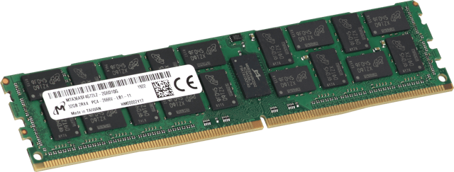 Image of Micron 32GB 2Rx4 LRDIMM, 2666MT/s Load Reduced