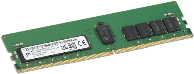 Image of Micron 32GB RDIMM 2Rx8, 3200MT/s