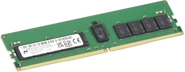 Image of Micron 32GB RDIMM 2Rx8, 3200MT/s