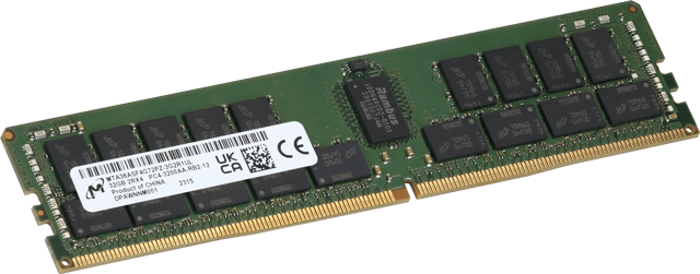 Image of Micron 32GB RDIMM 2Rx4, 3200MT/s