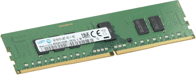 Image of Samsung 4GB 1Rx8 RDIMM 2400MT/s