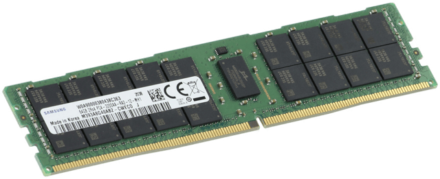 Image of Samsung 64GB 2Rx4 RDIMM, 3200MT/s