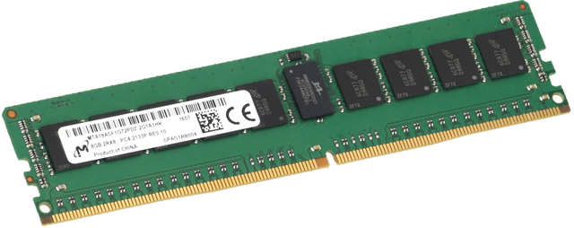 Image of Micron 8GB 2Rx8 RDIMM, 2133MT/s