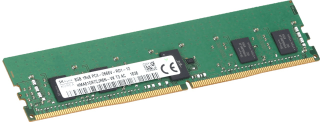 Image of Micron 8GB 1Rx8 RDIMM, 2400MT/s