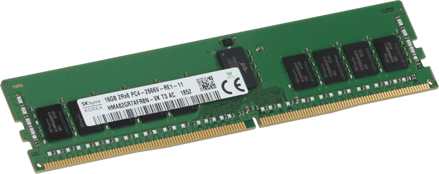 Image of Hynix 8GB 1Rx8 RDIMM, 2666MT/s