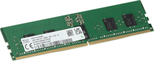 Image of Hynix 16GB 1Rx8 DDR5 RDIMM, 4800MT/s