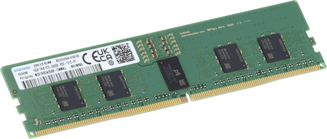Image of Samsung 16GB 1Rx8 DDR5 RDIMM, 5600MT/s