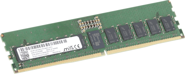 Image of Micron 32GB 2Rx8 DDR5 RDIMM, 5600MT/s