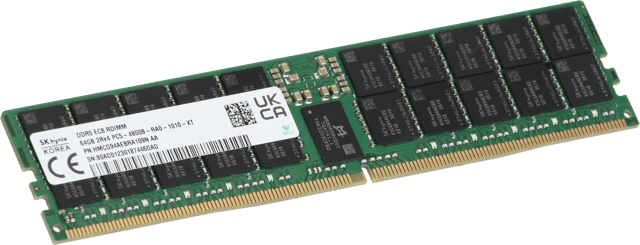 Image of Hynix 64GB 2Rx4 DDR5 RDIMM, 4800MT/s