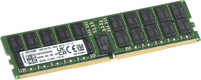 Image of Kingston 64GB 2Rx4 DDR5 RDIMM, 5600MT/s