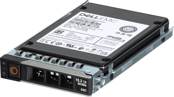 Image of Dell 15.36TB PCIe Gen4 NVMe Read Intensive TLC 2.5 SSD PM1733a