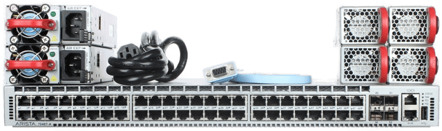 Image of Arista DCS-7048T-A-F 48P 100/1000 4P 10GbE SFP+ ZTP Switch