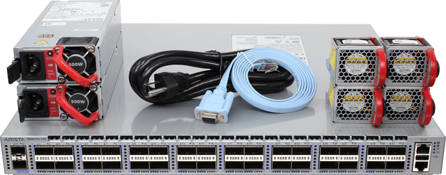 Image of Arista DCS-7050CX3-32S-F 32P 100GbE QSFP100 2P 10GbE SFP+ Switch