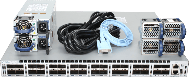 Image of Arista DCS-7050QX-32-R 32P 40GbE QSFP+ RA Switch