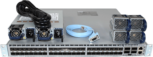 Image of Arista DCS-7050S-64-R 48P 10GbE SFP+ 4P 40GbE QSFP+ RA Switch