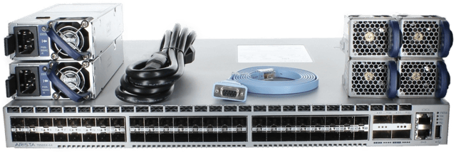 Image of Arista DCS-7050SX-64-R 48P 10GbE SFP+ 4P 40GbE QSFP+ RA Switch