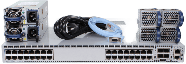 Image of Arista DCS-7050T-36-R 32P 10GbE Base-T 4P SFP+ RA Switch