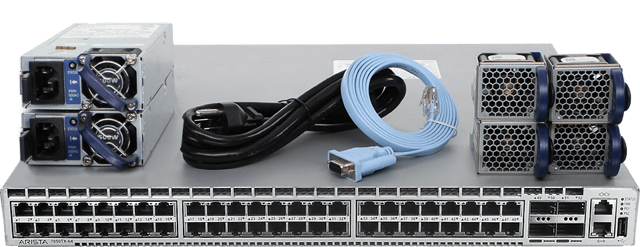 Image of Arista DCS-7050TX-64-R 48P 10GbE RJ45 4P 40GbE QSFP+ RA Switch