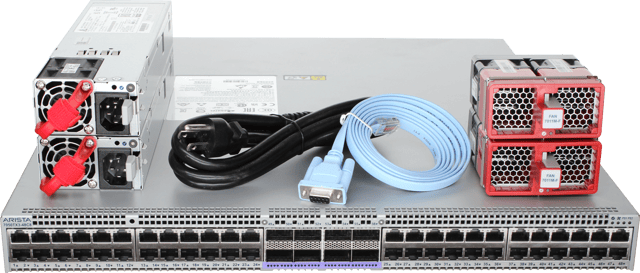 Image of Arista DCS-7050TX3-48C8-F 48P 10GbE RJ45 8P 100GbE QSFP100 Switch