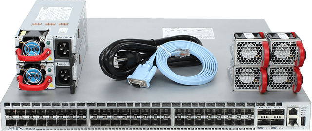 Image of Arista DCS-7150S-64-CL-F 48P 10GbE SFP+ 4P 40GbE QSFP+ Switch