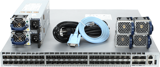 Image of Arista DCS-7150S-64-CL-R 48P 10GbE SFP+ 4P 40GbE QSFP+ RA Switch